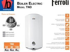 Boiler electric Ferroli TND 100 litri